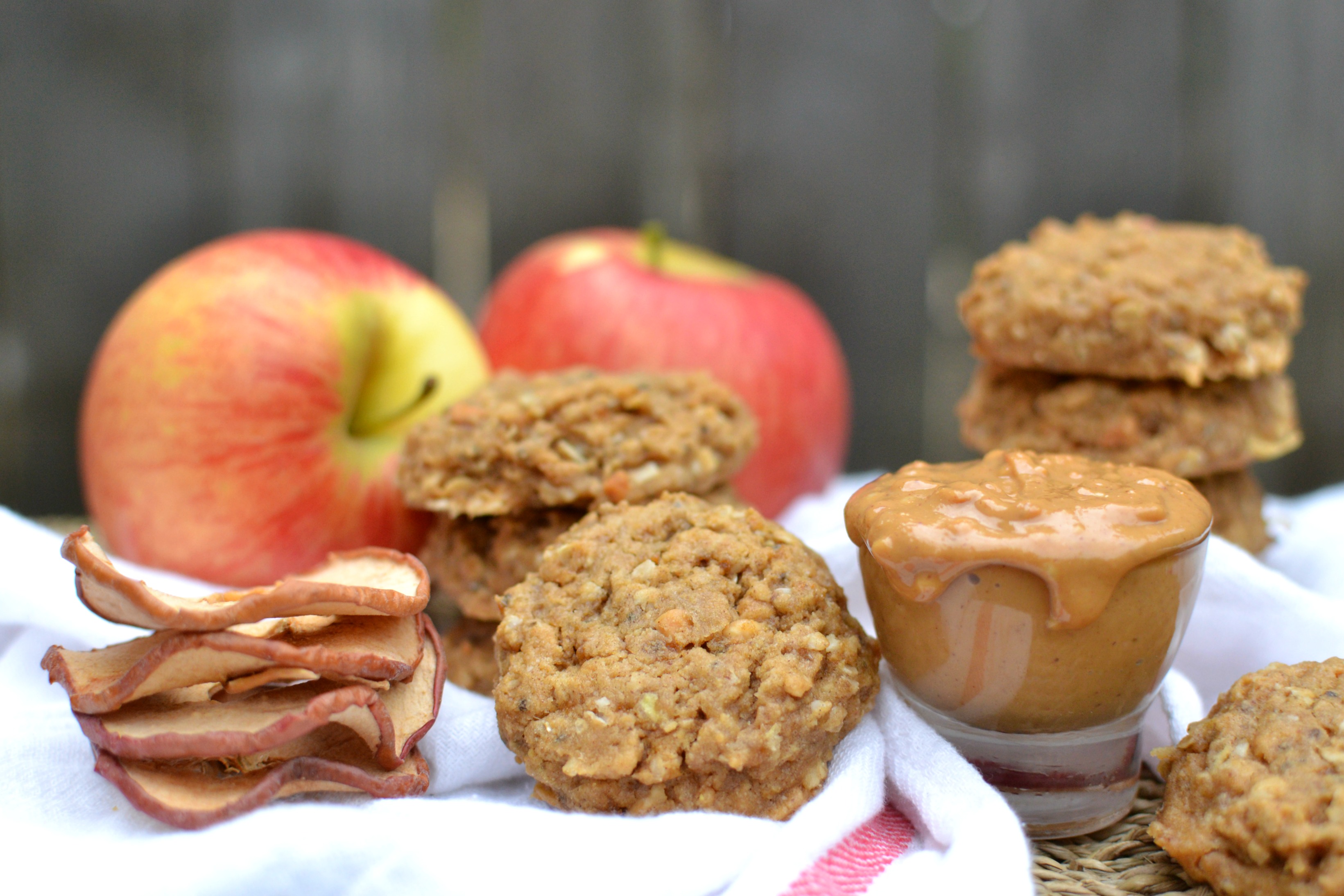 Peanut Butter Apple Cookies 4