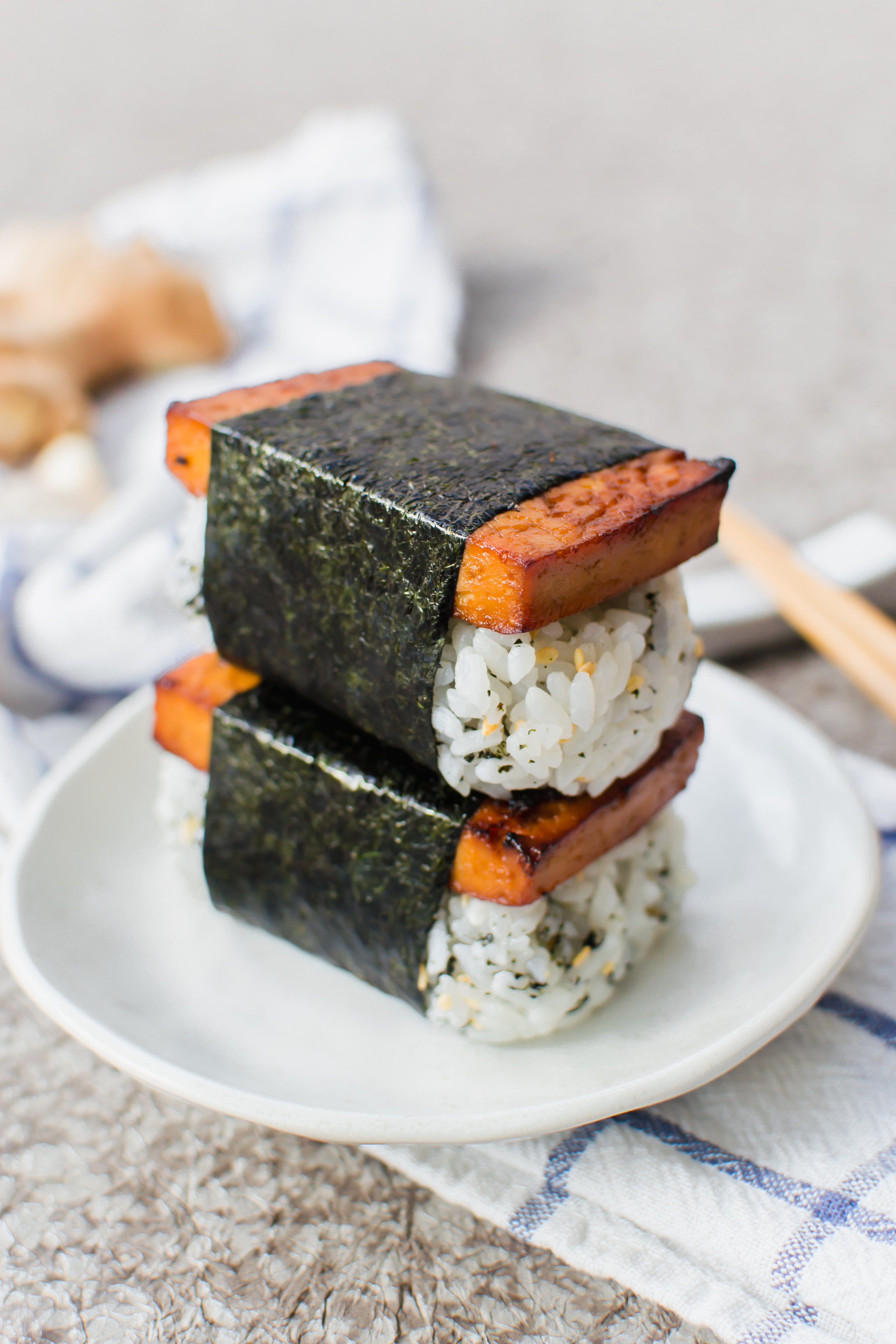 Teriyaki Tofu Musubi by Spicebox Kitchen — Organic, Delicious Plant-Based  Foods & Tofu