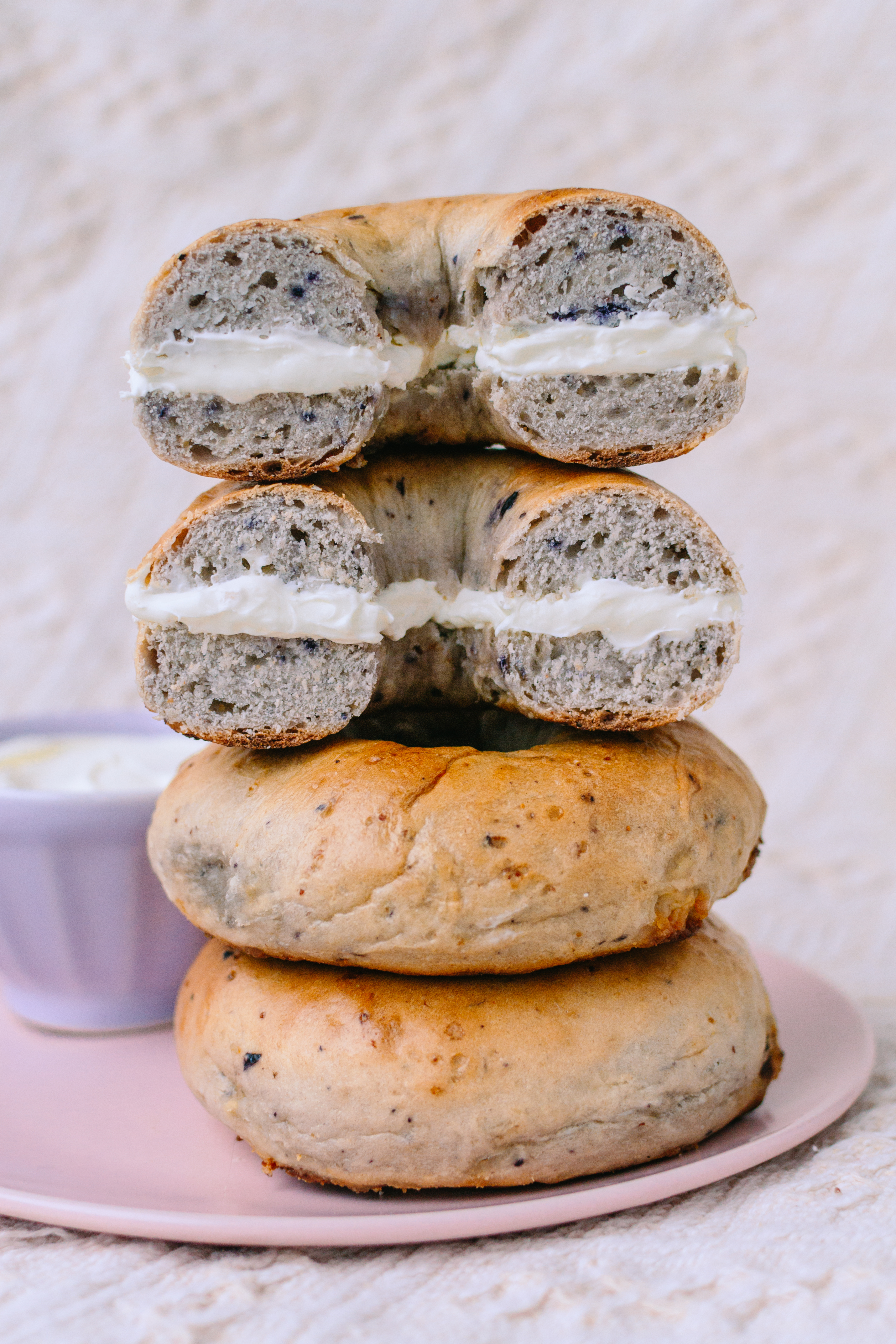 easy blueberry bagels recipe