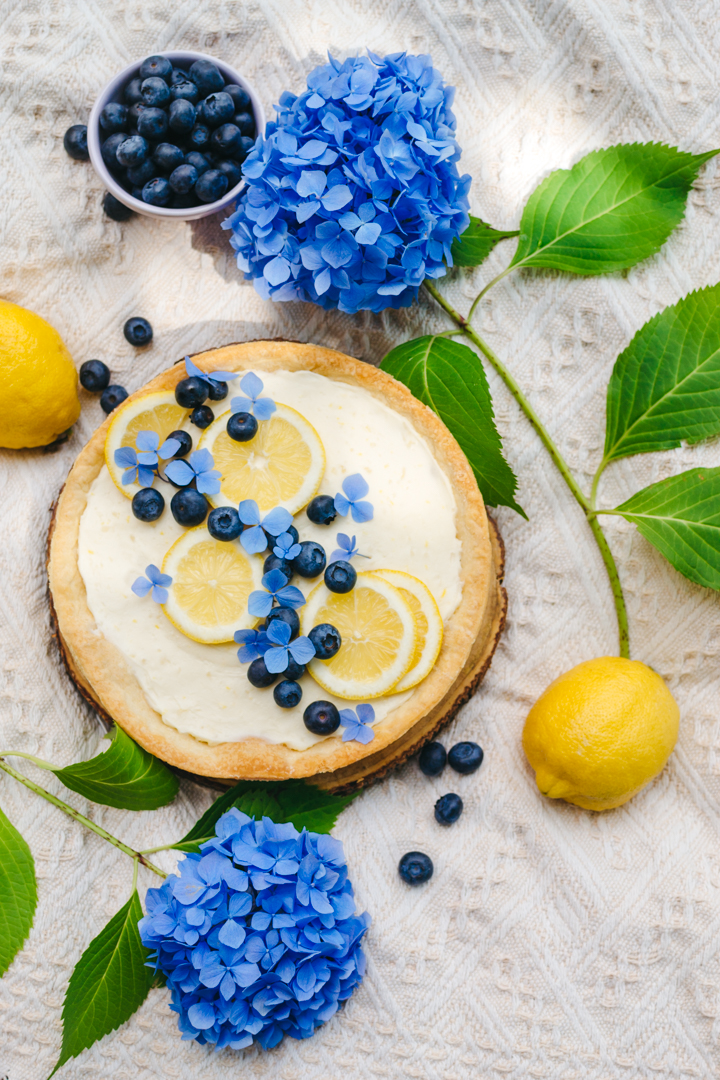 blueberry lemon cheese tart recipe